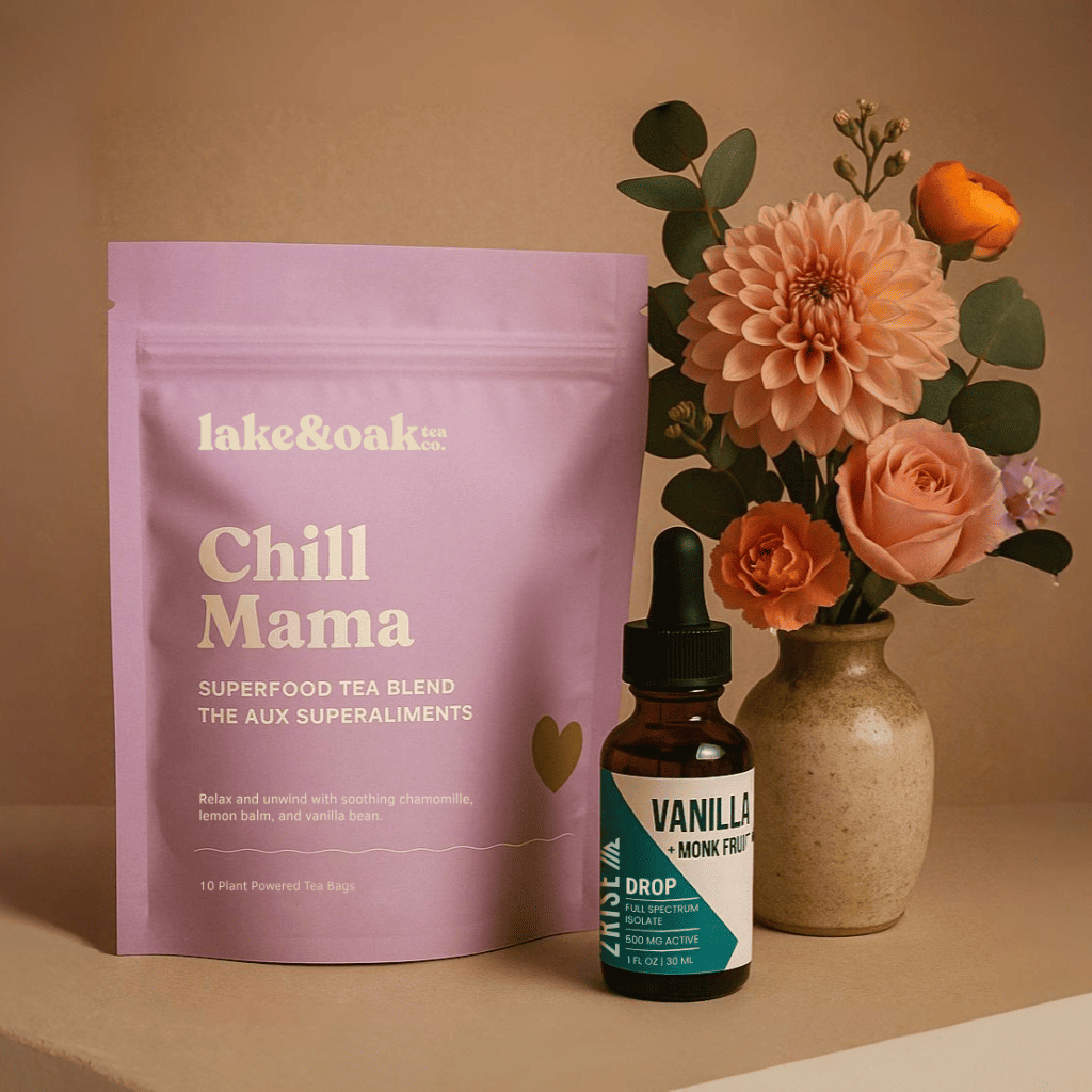 Gut Love Tea and Orange Full Spectrum CBD Tincture